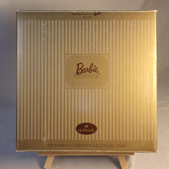 Vintage Collectible Holiday Memories BARBIE Plate 1997 Limited Edition COA - Picture 2 of 11